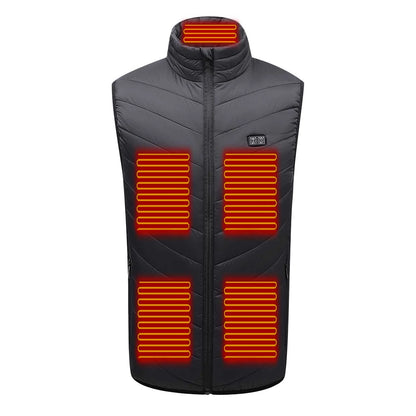 Heated Vest Women plus Size Heated Vest for Men and Women Winter Vest Heated for Hiking Skiing Outdoors