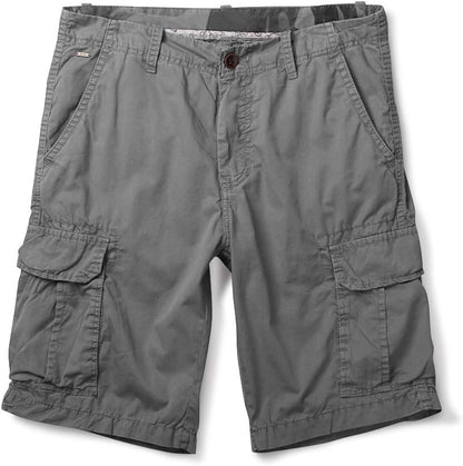Men's Lightweight Cargo Shorts with Pockets Cotton Shorts for Men Casual (No Belt)