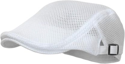Straw Weave Linen Ivy Cap