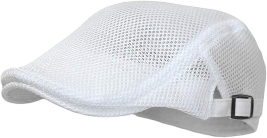 Straw Weave Linen Ivy Cap