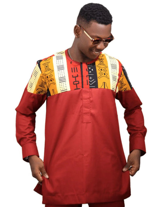 African Dresses for Men Set | 2 Piece African Men'S Clothing