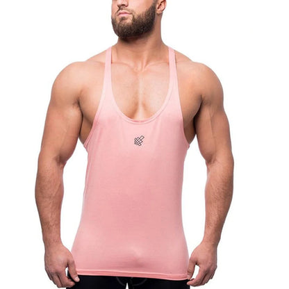 Mens Slim Fit Fitness Tank Top Casual Solid Sleeveless Shirts Athletic Muscle Tee Performance Workout Sleeveless Shirts