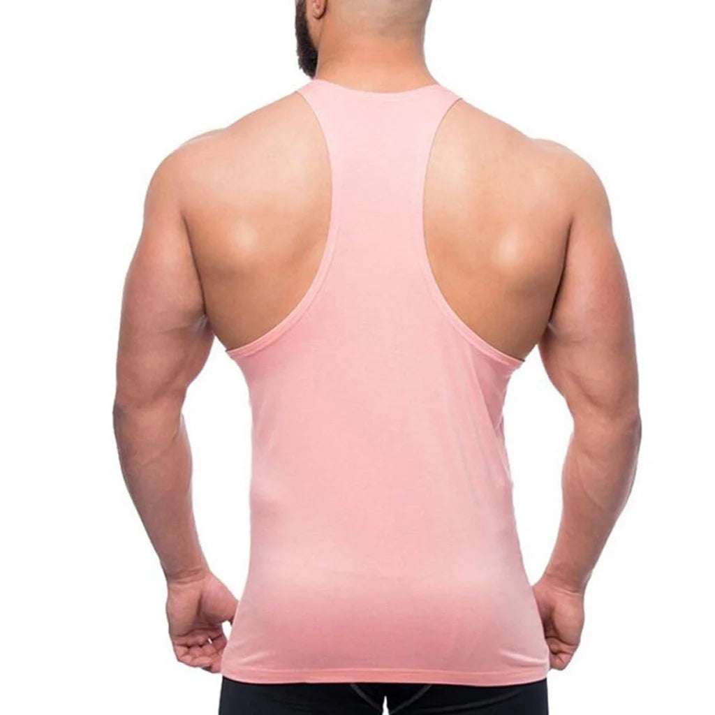 Mens Slim Fit Fitness Tank Top Casual Solid Sleeveless Shirts Athletic Muscle Tee Performance Workout Sleeveless Shirts
