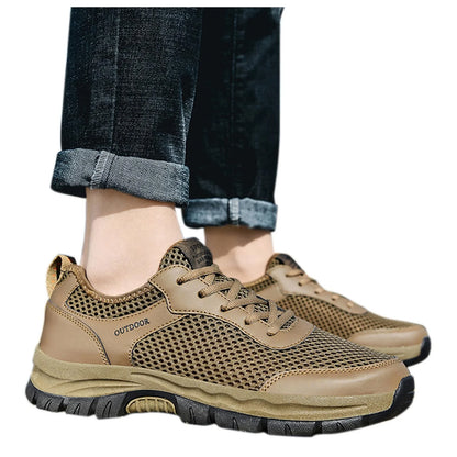 Shoes Men Sport Cushion Casual Mens Shoes Brown 45