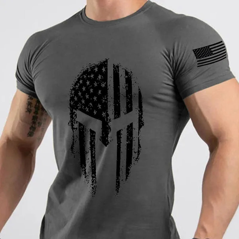 Men'S Clothes Summer Short Sleeve Cool T Shirts for Men Casual & Sports Crew Neck Tees Shirts Men GYM Tops Slim Fit T-Shirt