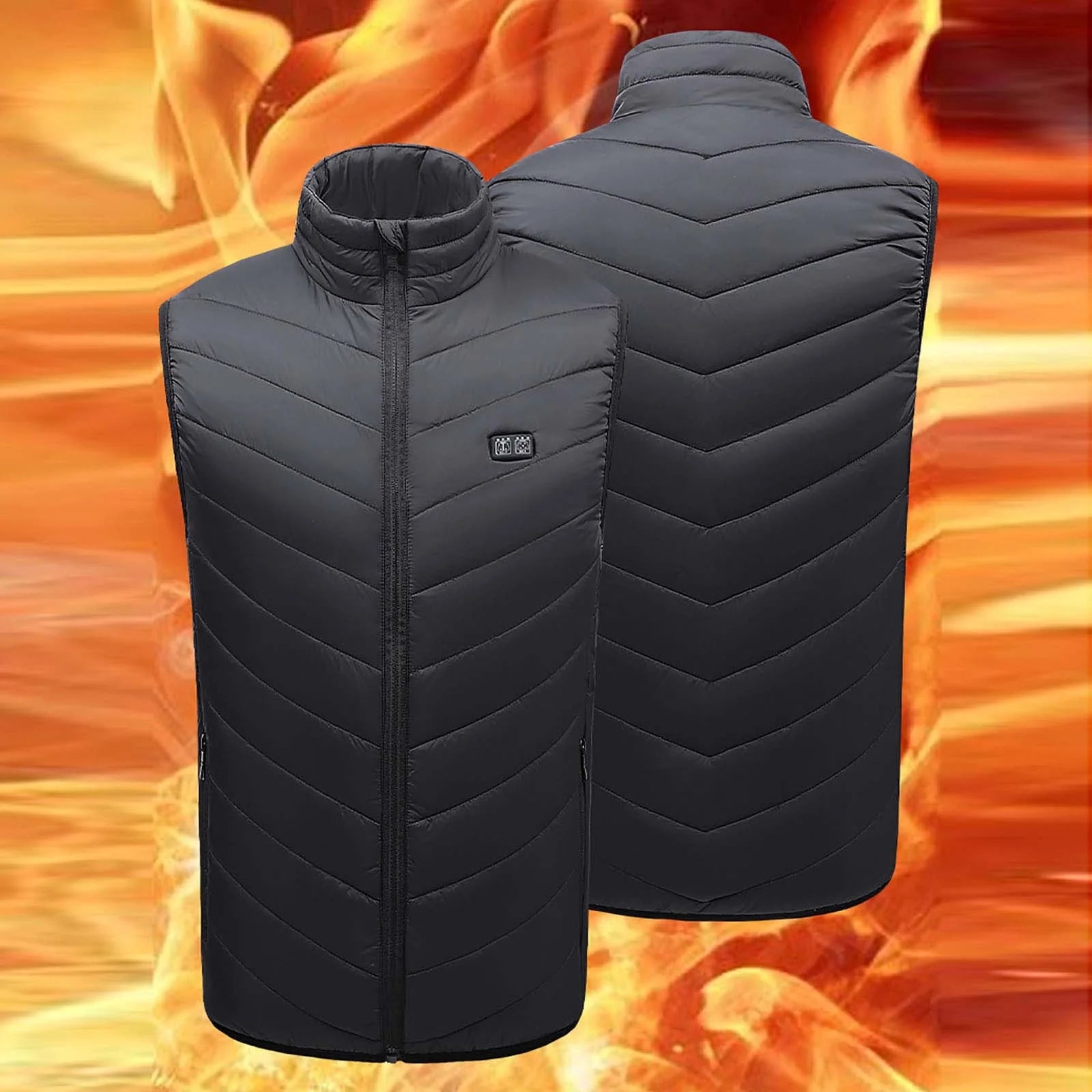 Heated Vest Women plus Size Heated Vest for Men and Women Winter Vest Heated for Hiking Skiing Outdoors