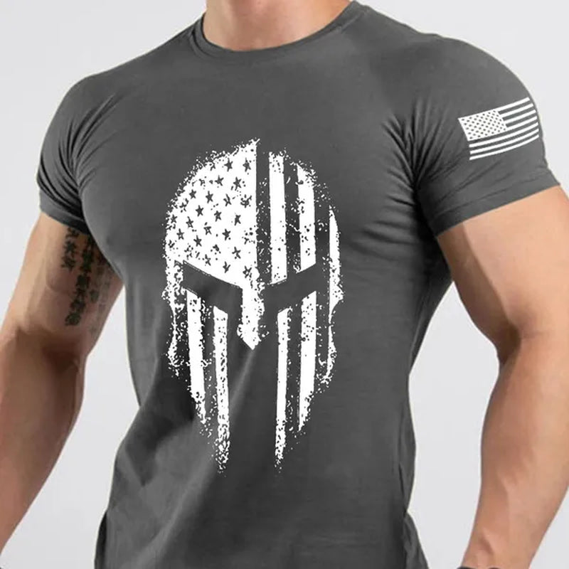 Men'S Clothes Summer Short Sleeve Cool T Shirts for Men Casual & Sports Crew Neck Tees Shirts Men GYM Tops Slim Fit T-Shirt