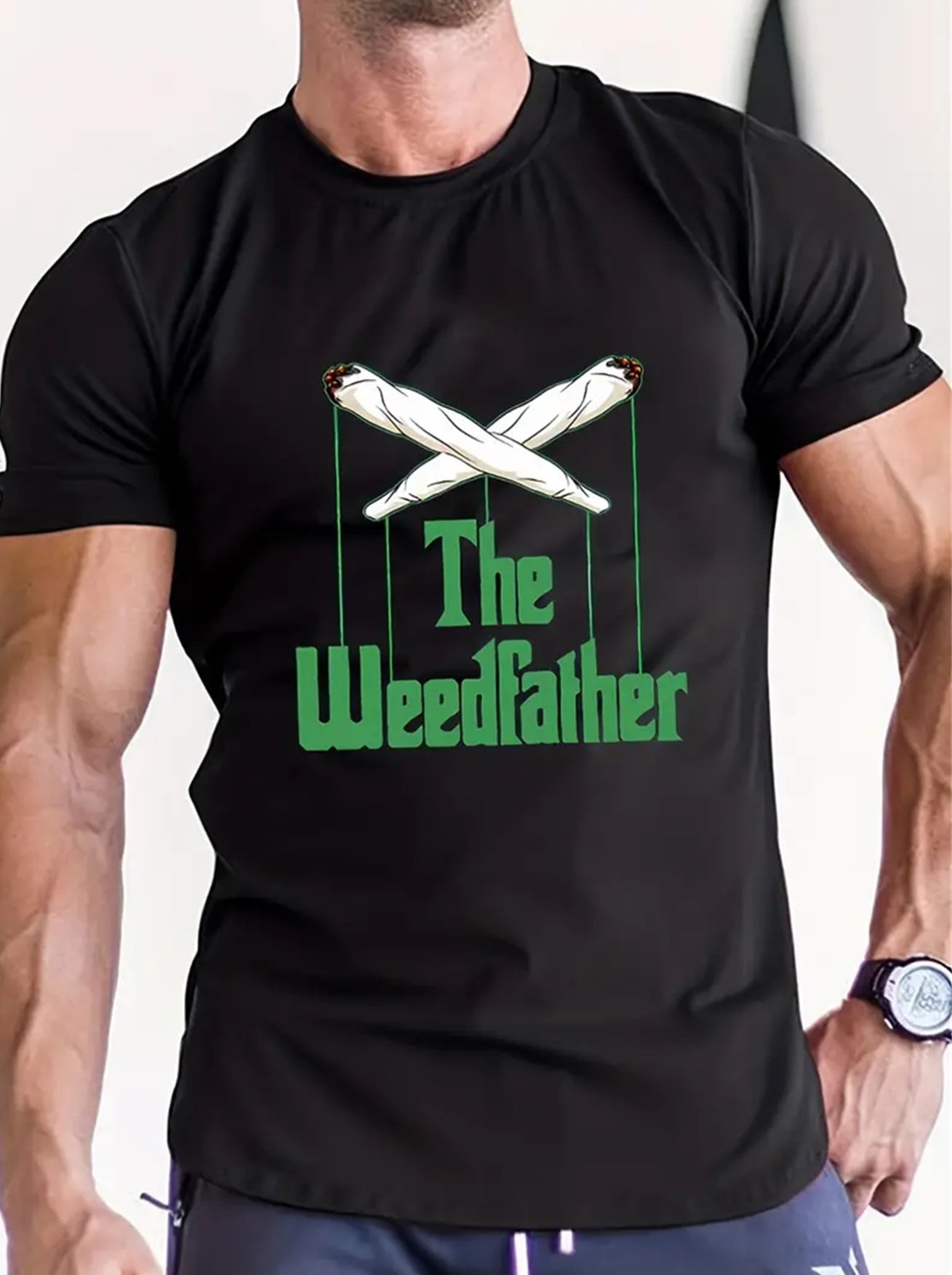 Men'S Creative Tops, Casual Short Sleeved round Neck T-Shirts, Summer Outdoor Men'S Clothing