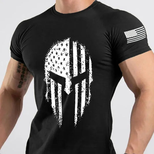 Men'S Clothes Summer Short Sleeve Cool T Shirts for Men Casual & Sports Crew Neck Tees Shirts Men GYM Tops Slim Fit T-Shirt
