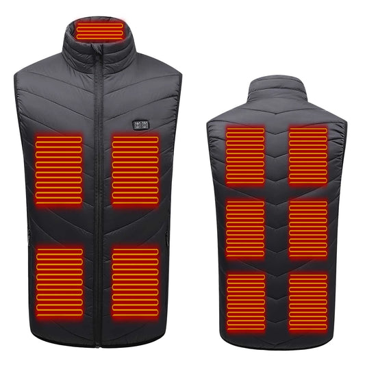 Heated Vest Women plus Size Heated Vest for Men and Women Winter Vest Heated for Hiking Skiing Outdoors