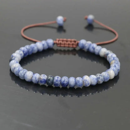 Minimalism Lapis Lazuli Natural Stone Bracelet Men Bracelet Beads Jewelry for Women Girls Lucky Couples Chakra Bracelet Gift