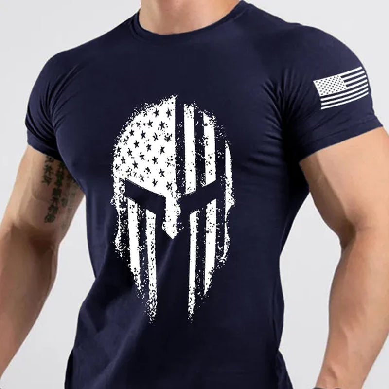 Men'S Clothes Summer Short Sleeve Cool T Shirts for Men Casual & Sports Crew Neck Tees Shirts Men GYM Tops Slim Fit T-Shirt