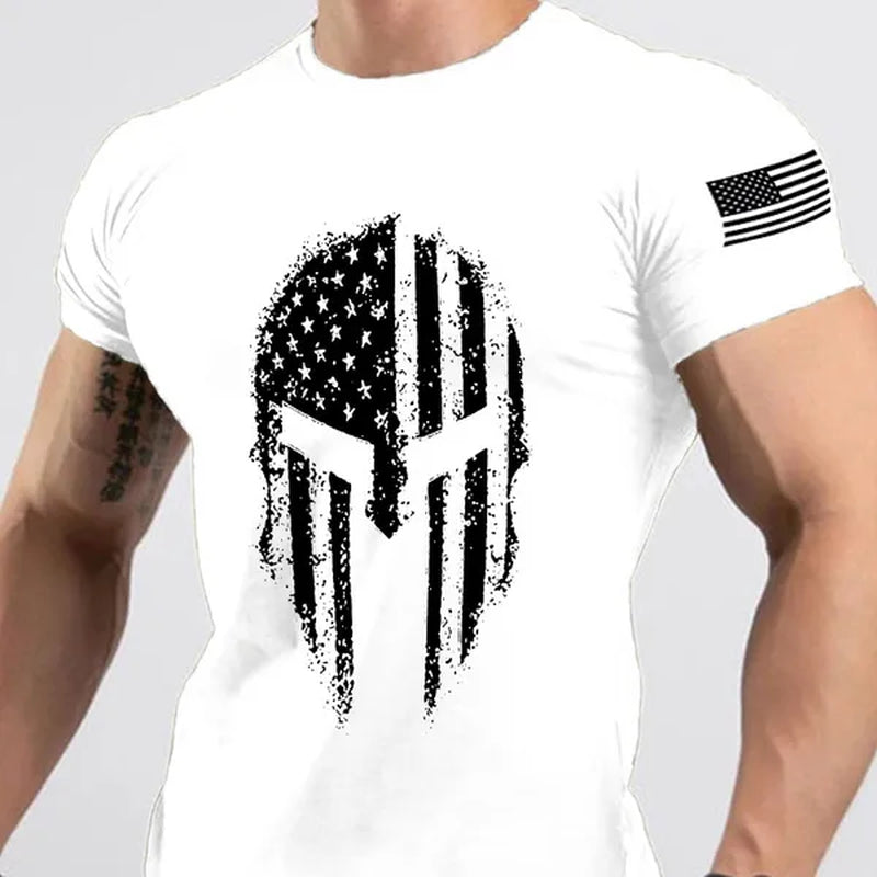 Men'S Clothes Summer Short Sleeve Cool T Shirts for Men Casual & Sports Crew Neck Tees Shirts Men GYM Tops Slim Fit T-Shirt