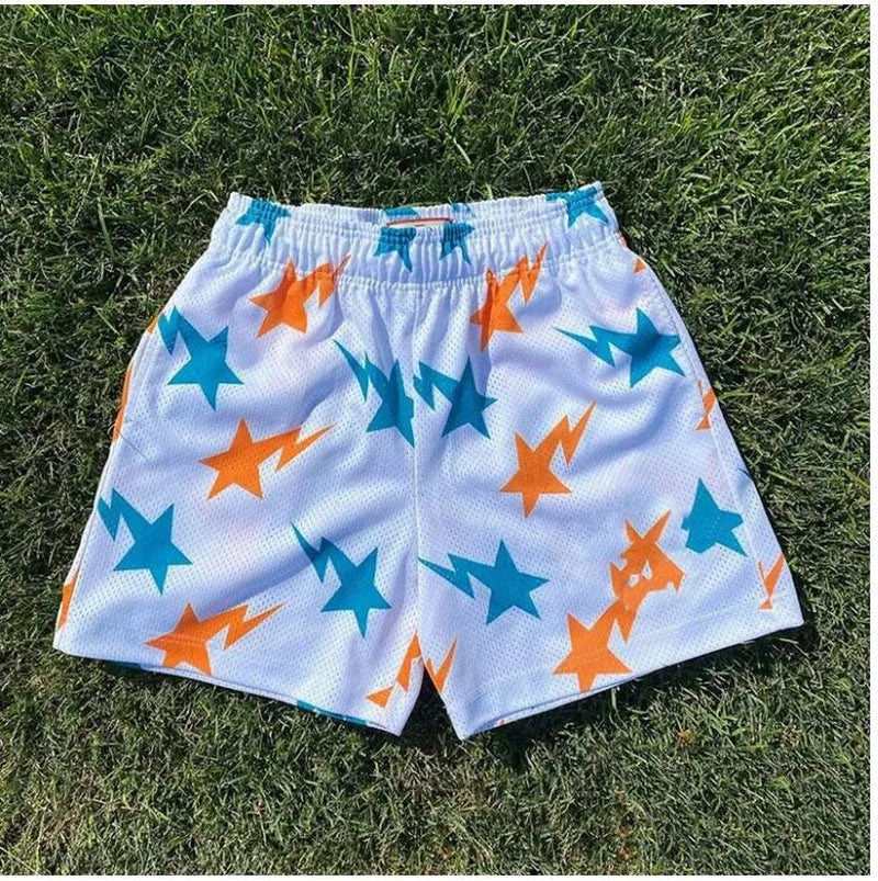 Designer Mens Short Mesh Swim Shorts Designer Womens Basketball Short Pants Running Cloud Top Fitness Loose Fit Football Sport Quarter Pants Asian Size M-3Xl
