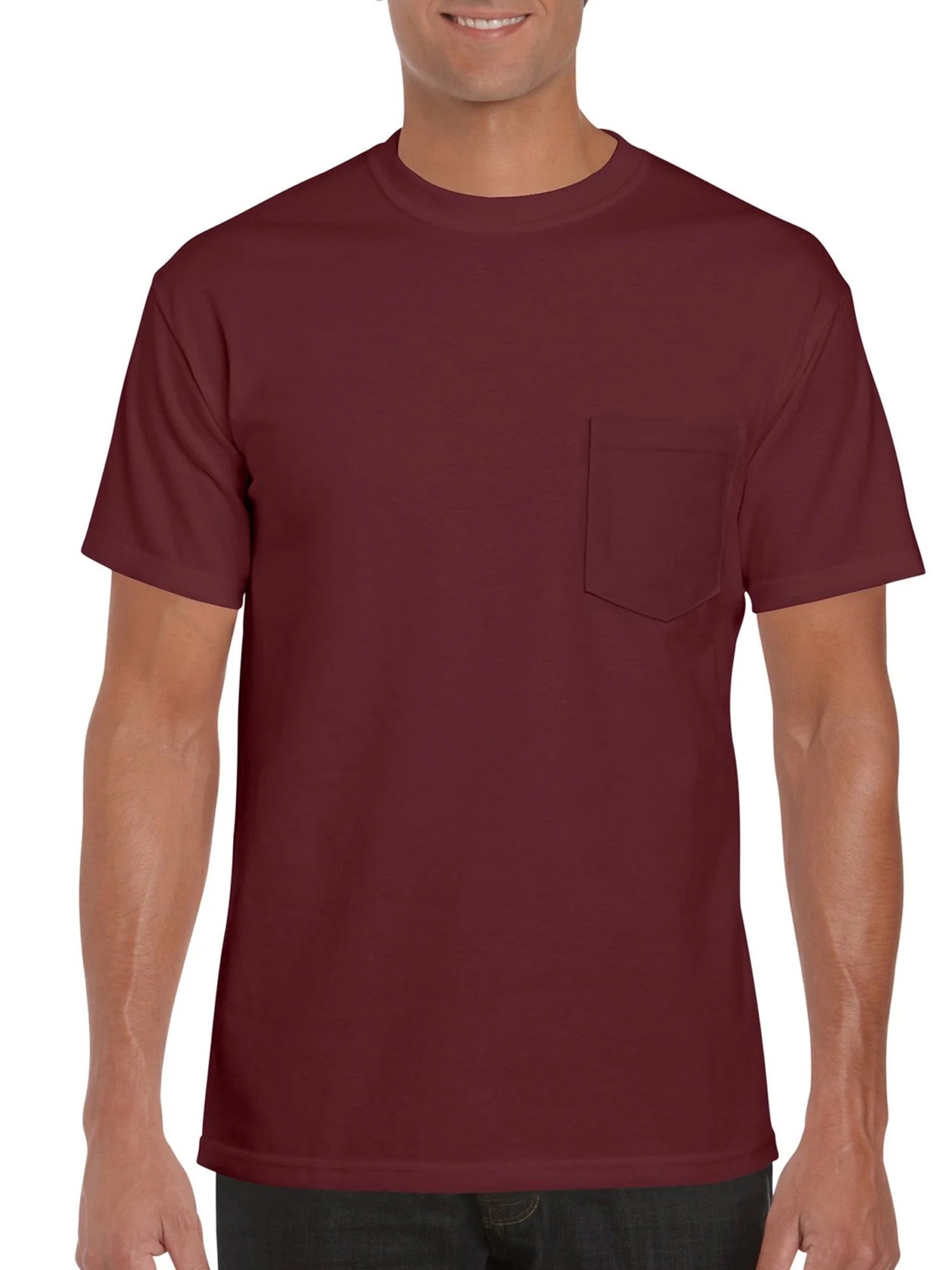 Men'S Dryblend Workwear T-Shirts with Pocket, 2-Pack