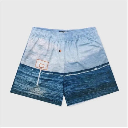 Designer Mens Short Mesh Swim Shorts Designer Womens Basketball Short Pants Running Cloud Top Fitness Loose Fit Football Sport Quarter Pants Asian Size M-3Xl