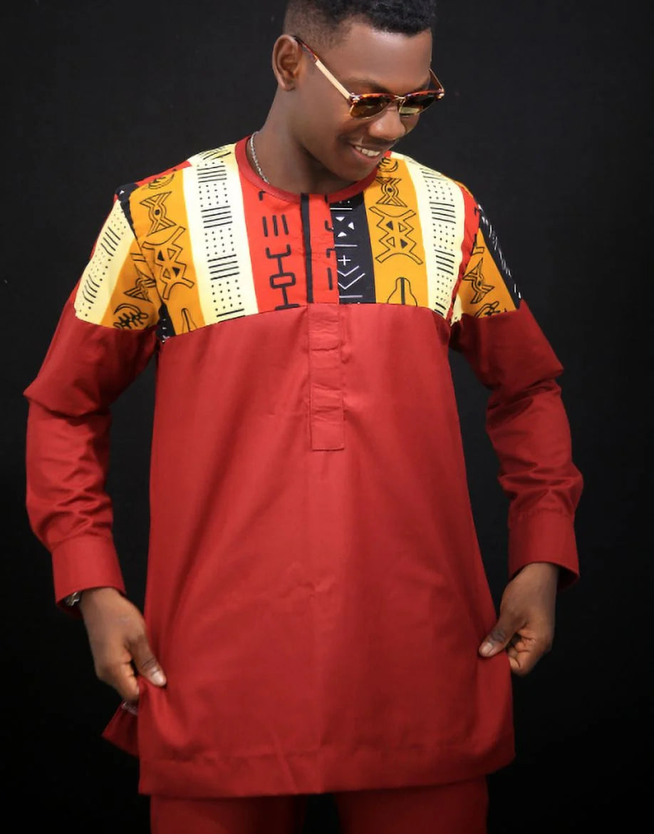African Dresses for Men Set | 2 Piece African Men'S Clothing
